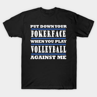 Volleyball Sports Excavators British Sprch Idea T-Shirt